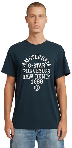 G-Star Herren Purveyors Gr R T T-Shirt (1er Pack)