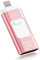 ROSPE Clé USB 128 Go, certifiée MFi, 3 en 1 pour iPhone/iPad/Android/PC