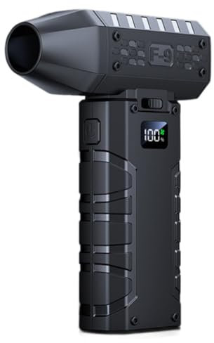 Heilanole Mini Soffiatore Ad Aria A Jet 160.000 RPM Motore Brushless Turbo Elettrico con Display LED