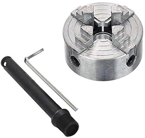 Zinc Alloy Lathe Chuck for Electric Hammer Drill Connecting Rod Centering Clamp Accessory for Eelctric Hammer Drill