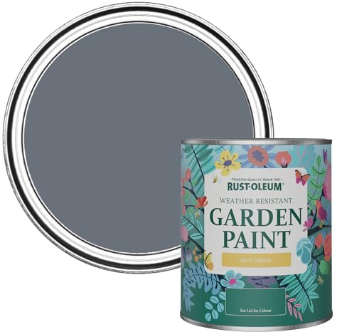 Rust-Oleum Mould Resistant Garden Paint in Matt Finish - Seascape 750ml