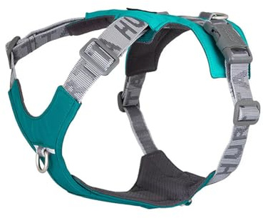 Hurtta Rover Hundegeschirr (Peacock, Turquoise, 75-95 cm)