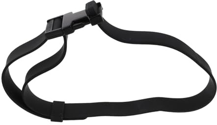 Alipis Quick Release Thickened Rubber Underwater Knife Strap for Scuba Diving Rescue Leg Sheath Strap for Snorkeling Survival and Camping Gear Easy Replacement Black