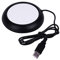 Fdit USB Mug Warmer Wood Grain Coffee Cup Warmer Heat Beverage Office Home Tea Heater Pad for Coffee, Milk, Tea, Water, Birthday Gift Black 5W 5V