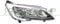 Prasco - FT9324945 - Fiat - Ducato - Mod. 07/14 - - Scheinwerfer Rechts-H7+H7-Mit Lwr-Mit Motor-Mit Kurvenlicht-Verchromt-Led