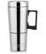 12V/24V 300ml Silver Car Heating Cup Vehicle Electric Heating Cup Bottle Stainless Steel Travel Kettle Drinking Cup Bottle for Coffee Tea Hot Water Mug, Plugs Into Your Car's Cigarette Lighter(12V)