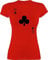 Shirt Damen - & Fasching - Kreuz Queen Kartenspiel Karneval Kostüm Kreuz Dame I - M - Rot - Tshirt Faschings-t-Shirt Faschings q t-Shirts Partner Karnevals t- Shirts fassenacht Poker