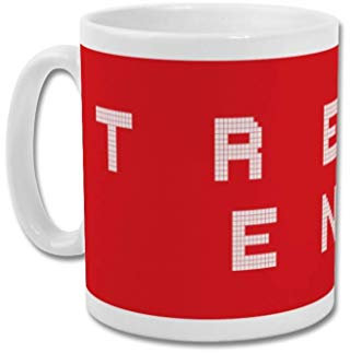 GroundDesigns Nottingham Forest FC Tasse avec motif graphique de football – City Ground Trent End NFFC