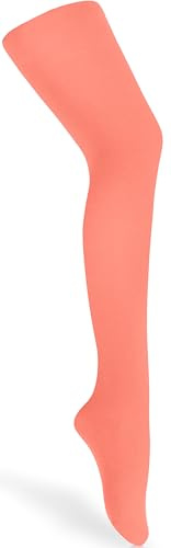 Merry Style Feinstrumpfhose Mädchen Kinder Strumpfhose Balletkleidung Mädchen Microfaser 60 DEN WLSS001 (Lachs, 116-122)