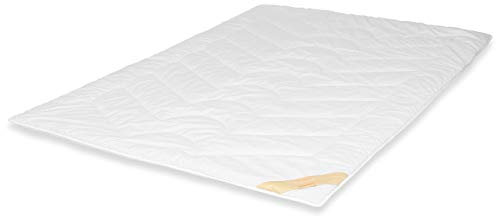 Traumschloss Naturhaarbettdecke »Lambswool« 100% Schafschurwolle | Baumwollbezug | 200x200 | warm