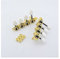 HSHS Gold 1 Set Mandolin Guitar Machine Heads Tuners Gear Ratio 1:18 Guitar String Tuning Pegs
