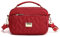 JIANLINST Damen Handy Umhängetasche Klein Handytasch Crossbody Schultertasche Mini-Tasche Multifunktionale Handytasche Rot