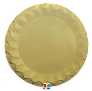 5 Sottopiatti Diamant Ø 32 cm Oro