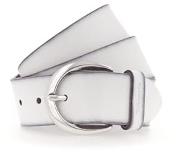 Tamaris Gürtel Essential Classics TB0011L07 Damen Gürtel Uni weiss 0100