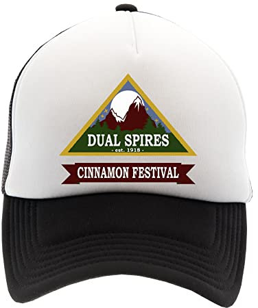 Hopestly Psych - Dual Spires Cinnamon Festival Kappe Baseball Unisex Herren Damen Erwachsene Einstellbar Cap Unisex Men's Women's
