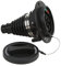 New Energy Vehicles Ladesteckdose, EV-Ladesteckdose Typ 2 Dreiphasig 480 V 16 A 32 A Universal CE TÜV IEC 62196‑2 Zugelassen (Schwarz)