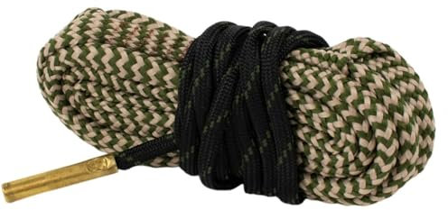 Rifle Doc Laufreinigungsschnur Kaliber 6,5mm | Cal .25 .264, Waffenreinigungsset, Putzschnur mit integrierter Bronze-Bürste, zur Laufreinigung & entölen, waschbar, reißfest
