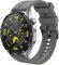 TiMOVO Cinturino da 22mm Compatibile con Huawei Watch GT 4 46mm/GT3/GT3 Pro 46mm/Watch 4/4 Pro/3/3 Pro/GT 46mm/GT2/GT2 Pro/GT2e, Cinturino Sportivo in Silicone, Braccialetto di Ricambio, Grigio
