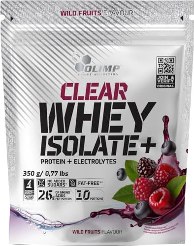 Olimp Clear Whey Isolate + Electrolytes Wild Fruits - 350g