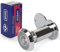 APECS Türspion mit Sichtschutz für Tür 35-60mm Bohrloch - Ø16mm Chromfarbe Türspionabdeckung Modell 6016/35-60-CR