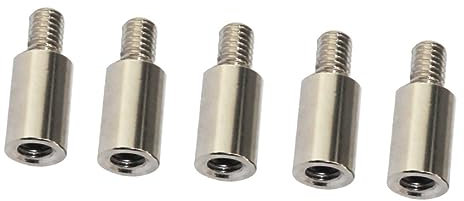 BCOATH 5stücke Ersatz-verlängerungspfosten Für Nachfüllbare Fotoalben Und Sammelalben Mit Schlitzschraubendreher Oder Münze Entfernen Für Diy-bastelprojekte Und Handarbeitswerkzeug