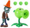 URDAKBX Plants vs. Zombies Action Figures, 2 Pack Zombie & Peashooter Toys, PVZ Gift Set