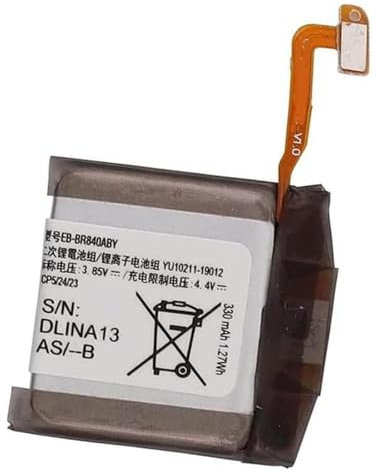 fastabattery 3.85V 340mAh Ersatz Akku für Galaxy Watch 3 45mm Watch3 SM-R840 SM-R845 SM-R840 EB-BR840ABY