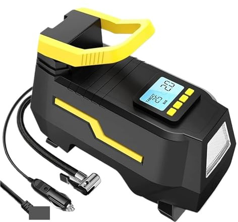 Tyre Inflator Car Tire Inflator Air Compressor Dual Powe AC/DC 12V Portable Electric Air Pump for Car Motorcycle Bike Tyre Pump