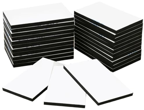 50Pcs Heavy Duty Double Sided Foam Pads, 50×30mm Waterproof Sticky Pads | Strong waterproof EVA double sided sticky pads, no drill & no residue. Ideal for mounting on walls, glass, metal & plastic