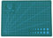A5 PVC Schneidematte, 210 × 150 mm Bunte Selbstheilende Schneidauflage, Rutschfeste Schneidebrett für DIY Handmade, Quilten, Nähen und Kunsthandwerk Projects Tool(Grün)
