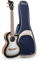 GEWA Tenor E-Akustik Ukulele Manoa R-TE-CE-Silver Shadow mit Gig Bag