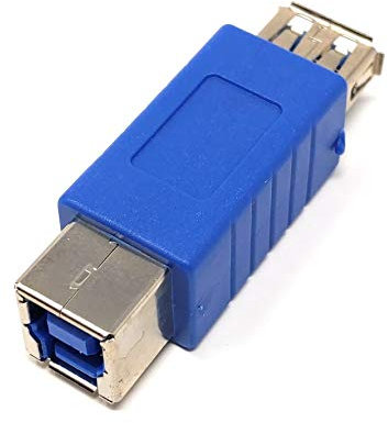 System-S USB A 3.0 Buchse auf USB Typ B Stecker Converter