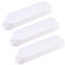 Sourcing map Lot de 3 capots de micro à simple bobinage scellés pour guitare Fender ST Stratocaster Blanc