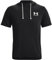 Under Armour Mens Rival Short Sleeve Hoodie Black S