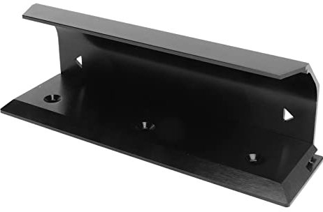 Door Lock Brace, Strong Effective Easy Installation Aluminium Alloy Black Door Lock Barricade for Yacht for RV for French Door