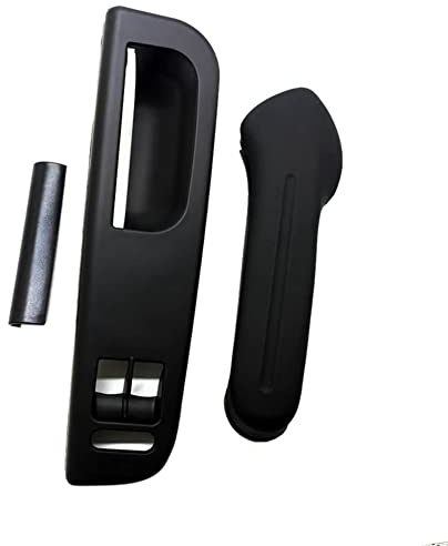 Doumneou Maniglia nera per porta di accesso Golf 4 maniglia interna del pannello della porta