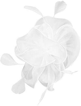 MNSWR Cravate Et Mouchoir Chapeau Pour Femmes Mariage Fleur Cocktail Maille Plumes Pince À Cheveux Tea Party Bandeau De Perle Homme Chapeau Femme Mariage