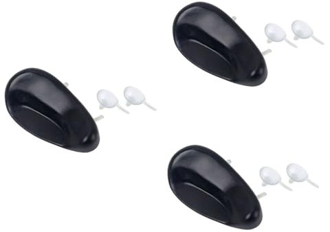 Toyvian 3stücke Tpu Violine Leicht Langlebig Schweiß Absorbierend Mit Fixen Saugfüßen Für Komfortables Und Schutz Violine Schwarz