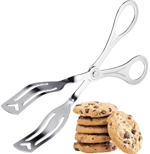 Westmark Gebäckzange – Vielseitige Zange zum hygienischen Servieren von Backwaren und anderen Lebensmitteln, ideal für Buffets, 19,8 cm Länge – Rostfreier Edelstahl 18/8