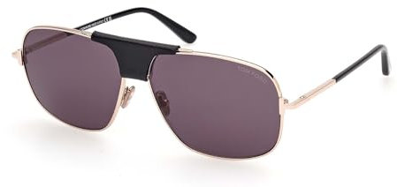 Tom Ford Sonnenbrillen TEX FT 1096 SHINY ROSE GOLD/GREY 62/13/140 Unisex