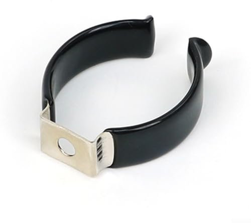 Metall-Rohrschellen, Frottee-Clips, schmale Basis, strapazierfähig, 10 Stück (30 mm (H:42)