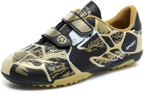 BAODLE Kinder Fußballschuhe Jungen FG/AG Outdoor Fussballschuhe Mädchen TF Football Trainingsschuhe Sportschuhe Atmungsaktiv