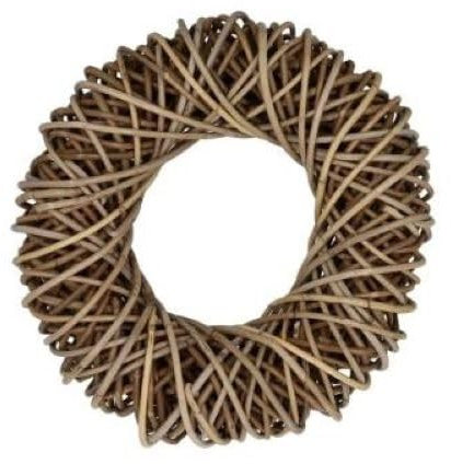 DBT Kranz Ländliches Holz-Naturmaterialien Natur D 80 cm