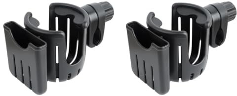 Toddmomy 2 Pièces Porte-bidon vélo déambulateur Porte-gobelet Support téléphone Scooter électrique Support de Bouteille réglable Support de bidon Facile à Installer Porte-Bouteille de vélo