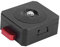 Plate de Batterie V Mount, avec Vis de Fixation en Alliage Multifonction de 1/4