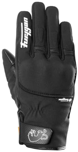 Furygan Jet All Seasons D3O Evo - Gants de Moto Homme- Paume 100% Cuir - Tactile - Confort - Respirant & Léger