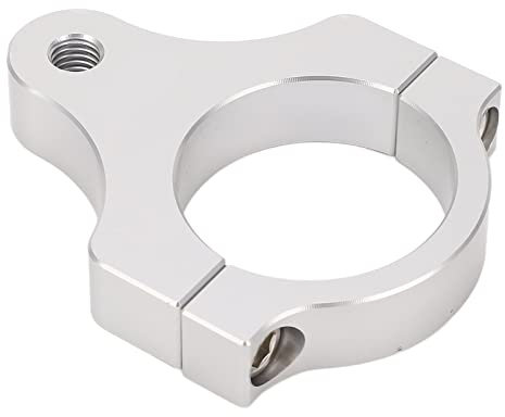 Staffe di Montaggio per Stabilizzatore Ammortizzatore Sterzo, Supporto Forcella Leggero per Moto, Riduzione delle Vibrazioni, Facile Installazione, Lega di Alluminio, Montaggio
