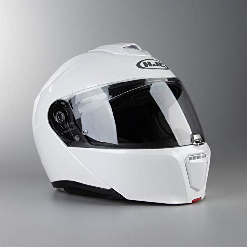 HJC Motorradhelm RPHA 90 Perle, Weiß, Größe XS