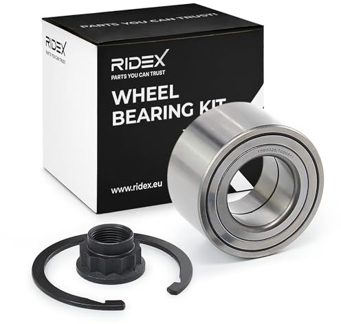 RIDEX 654W0445 Radlagersatz pro Rad Vorne Außen: 82,0mm Innen: 43,0mm Schrägkugellager Kompatibel mit TOYOTA RAV 4 II CLA2, XA2, ZCA2, ACA2 9036943008 9008036021 9008036078