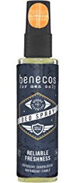 BENECOS - For men only Deo Spray Zuverlässige Erfrischung für Ihn - Ohne Aluminiumsalze Lässt die Haut atmen - Mit 7 Bio-Extrakten - Vegan - 75 ml